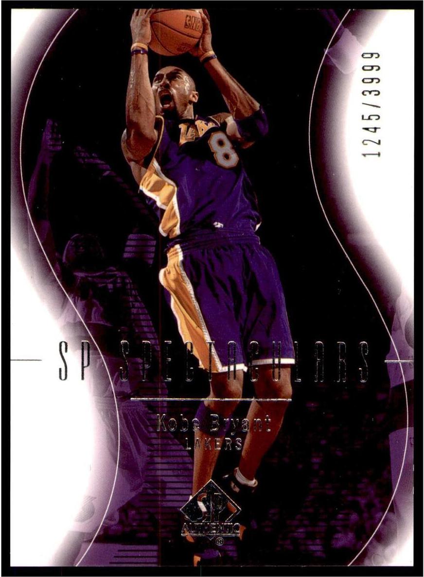 2003 SP Authentic Basketball Kobe Bryant #91 PSA 8.5
