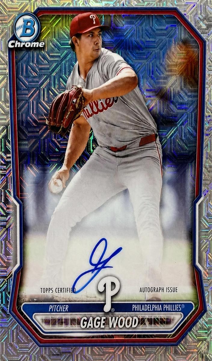 2026 Bowman Mega Box Baseball Gage Wood #BMA-GW