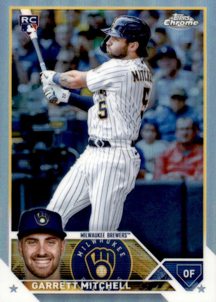 2023 Topps Chrome Baseball Refractor Garrett Mitchell #110 SGC 10
