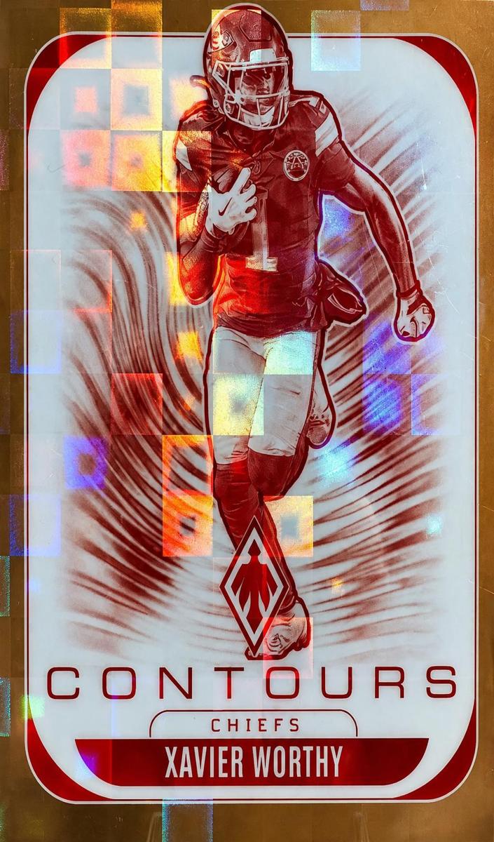 2025 Panini Phoenix Football Bronze Pandora Xavier Worthy #16