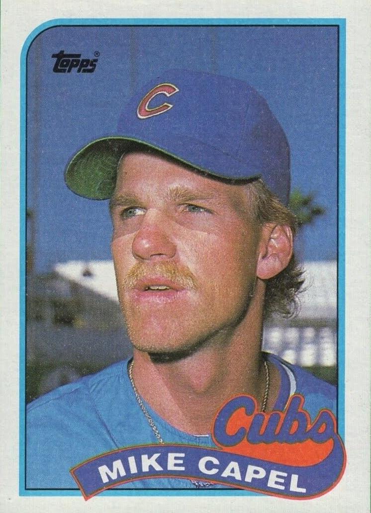 1989 Topps Baseball Mike Capel #767