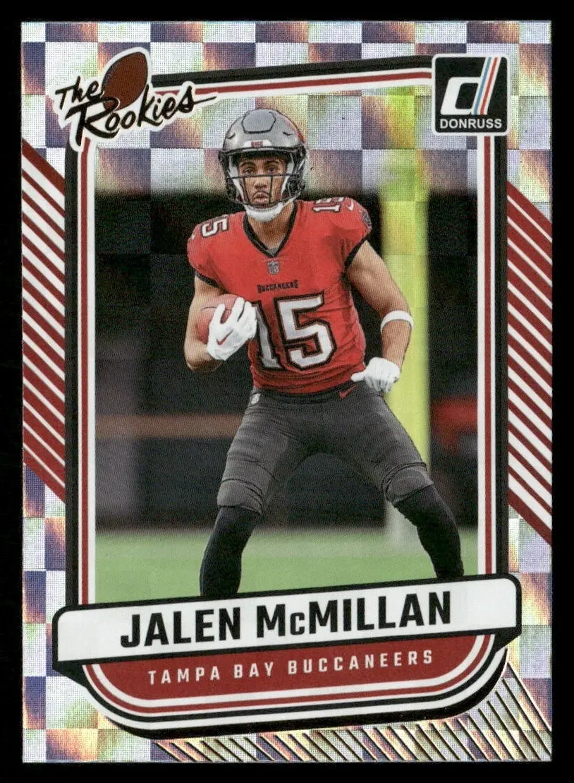 2024 Panini Donruss Football Jalen McMillan #TR-7 PSA 9