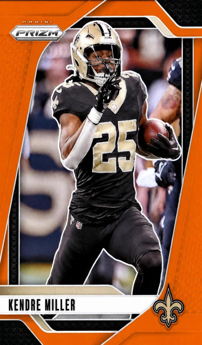 2024 Panini Prizm Football Orange Kendre Miller #205