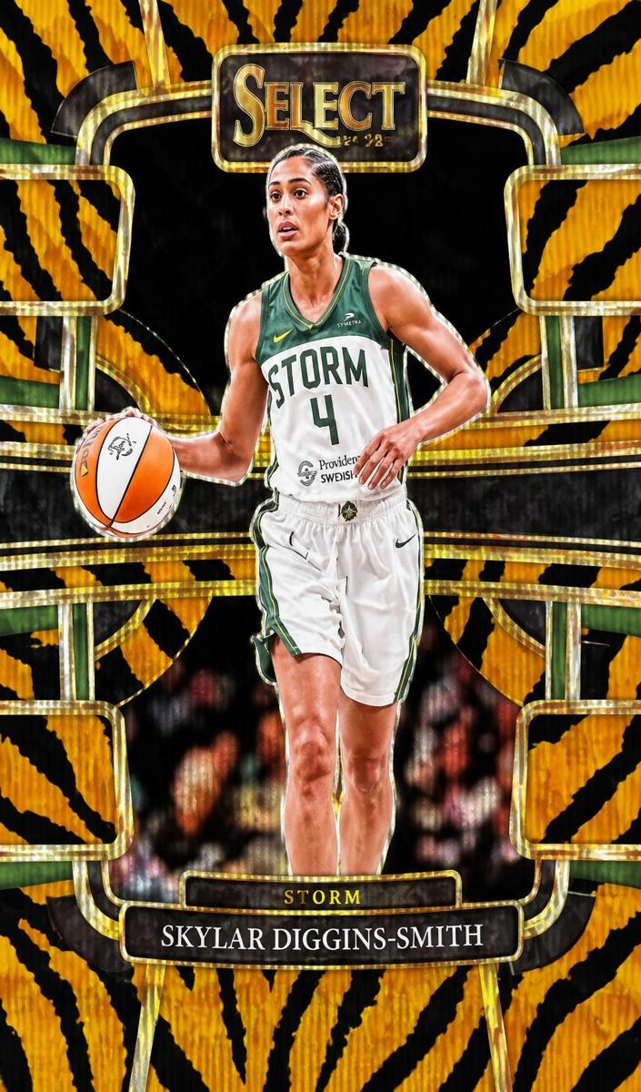 2024 Panini Select WNBA Basketball Tiger Skylar Diggins-Smith #12