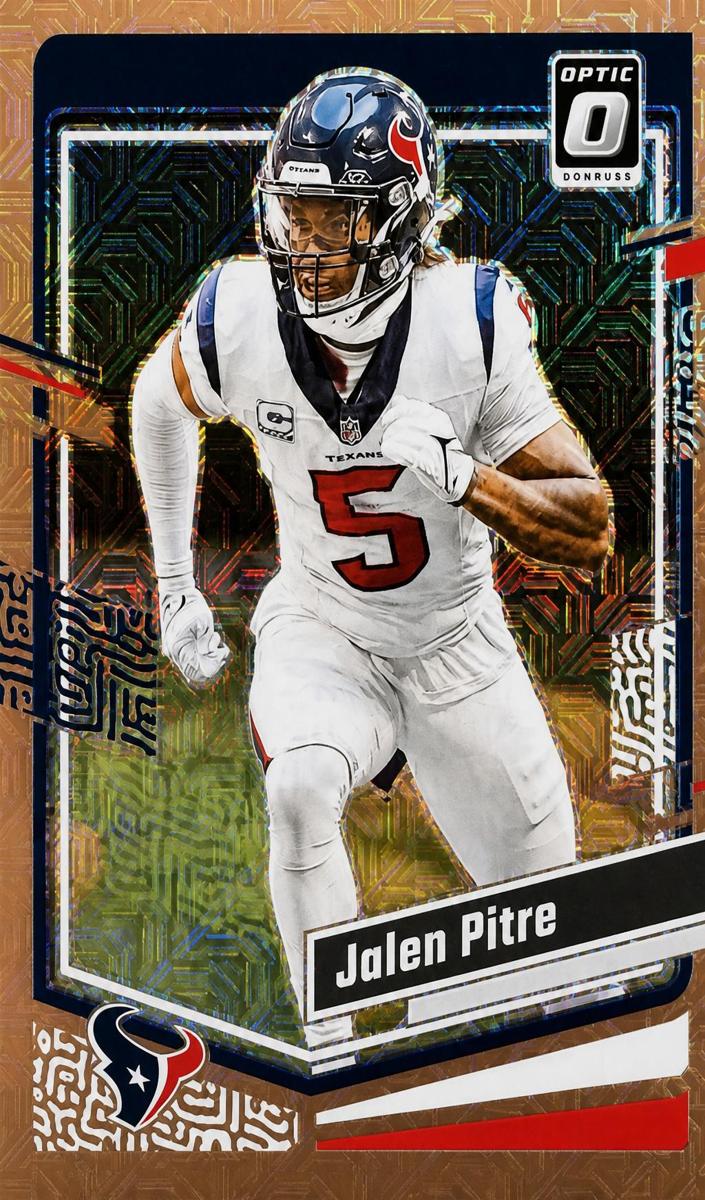 2023 Donruss Optic Football Bronze Mojo Jalen Pitre #73