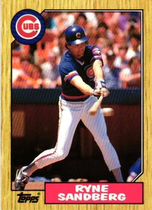 1987 Topps Baseball Ryne Sandberg #680 PSA 10