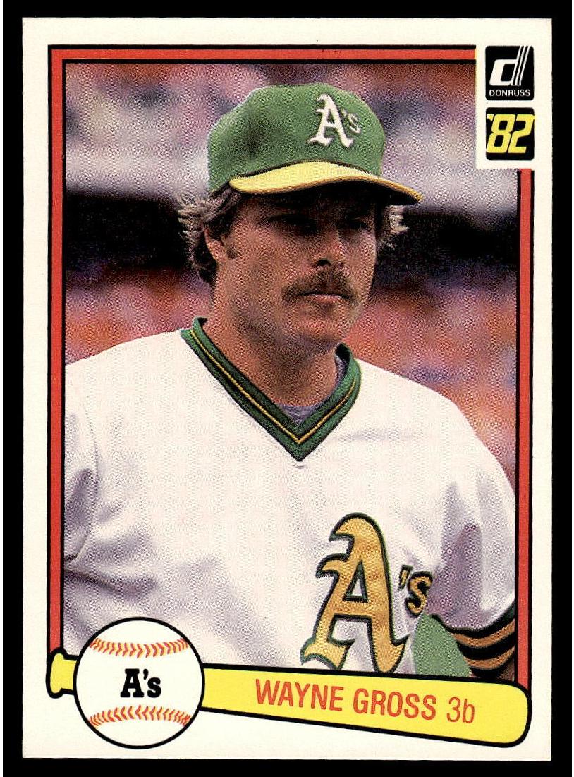 1982 Donruss Baseball Wayne Gross #139 PSA 8.5