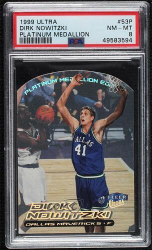 1999 Fleer Ultra Basketball Platinum Medallion Dirk Nowitzki #53
