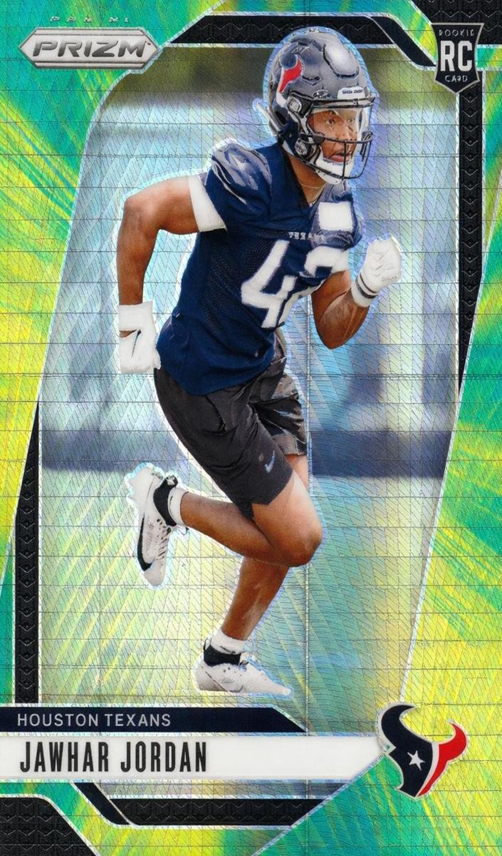 2024 Panini Prizm Football Hyper Jawhar Jordan #346