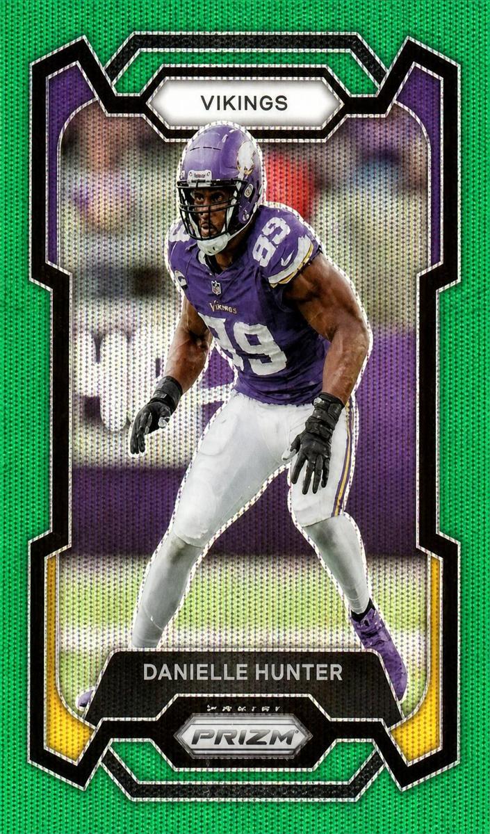 2023 Panini Prizm Football Green Wave Danielle Hunter #193