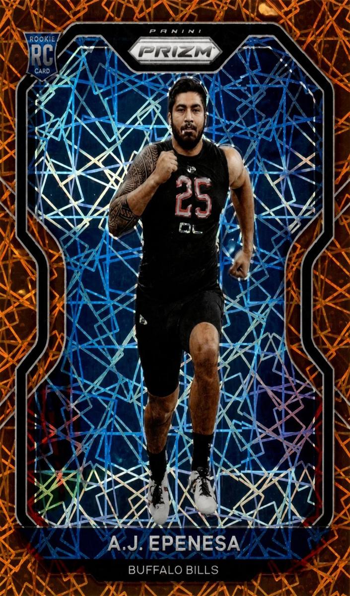 2020 Panini Prizm Football Lazer A.J. Epenesa #313