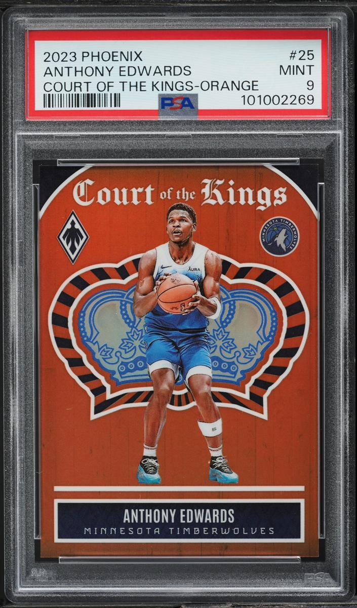 2023 Panini Phoenix Basketball Orange Anthony Edwards #25