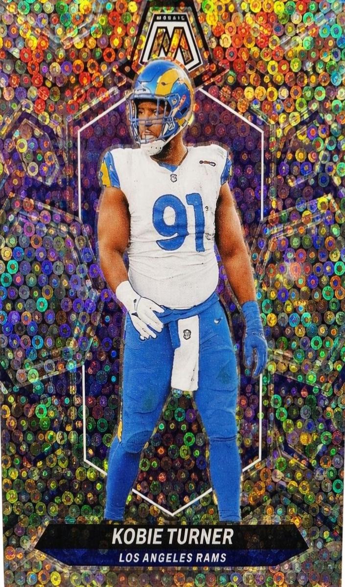 2024 Panini Mosaic Football No Huddle Silver Kobie Turner #132
