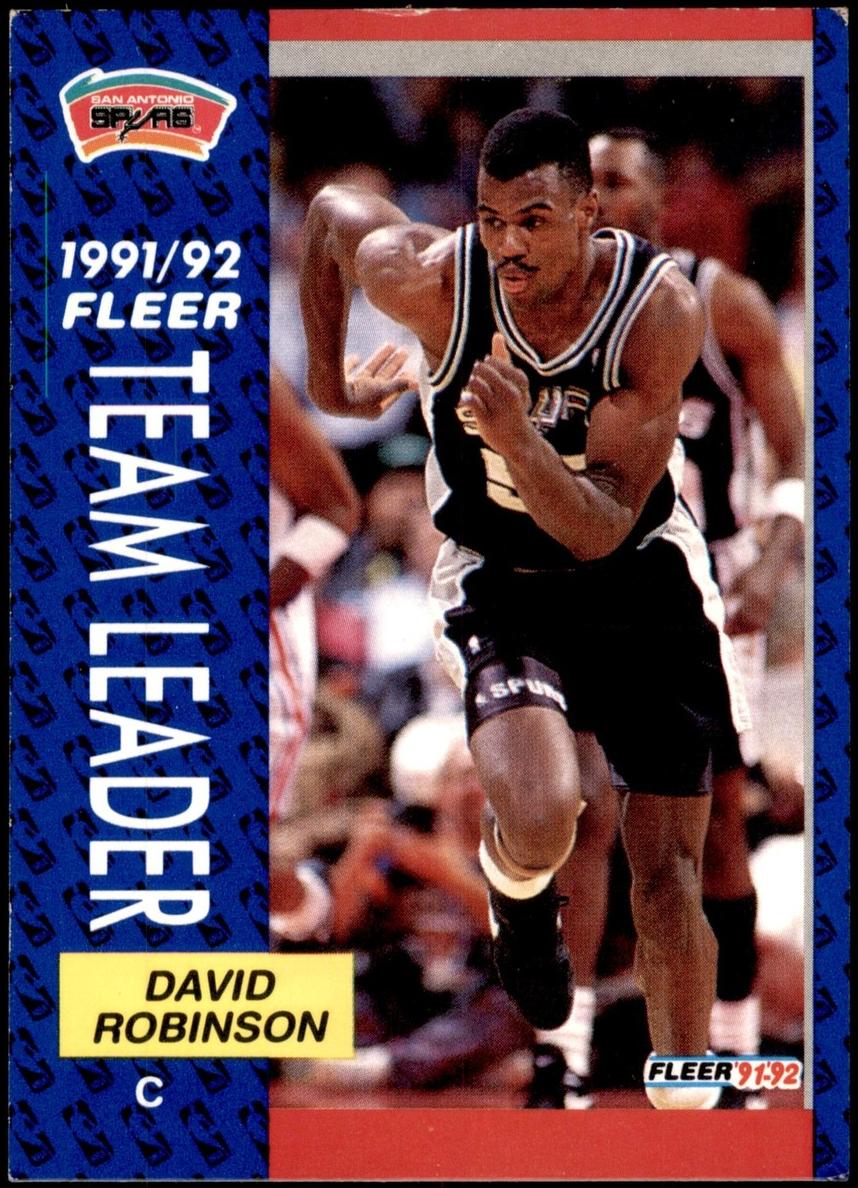 1991 Fleer Basketball David Robinson #395 PSA 10