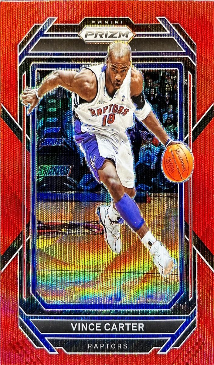 2022 Panini Prizm Basketball Ruby Wave Vince Carter #274