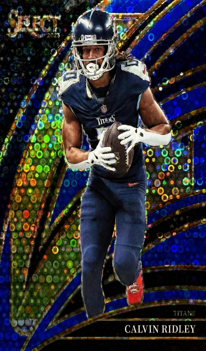 2025 Panini Select Football Blue Disco Calvin Ridley #225