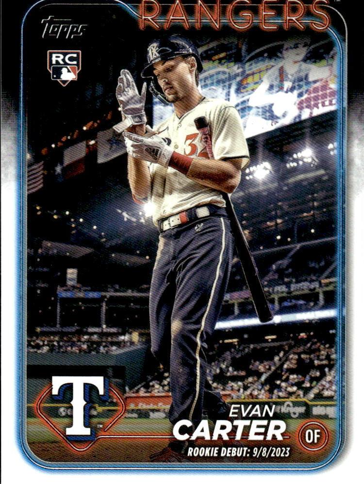 2024 Topps Update Baseball Evan Carter #US58