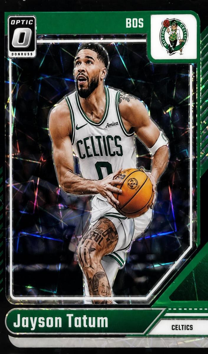 2024 Donruss Optic Basketball Black Velocity Jayson Tatum #70