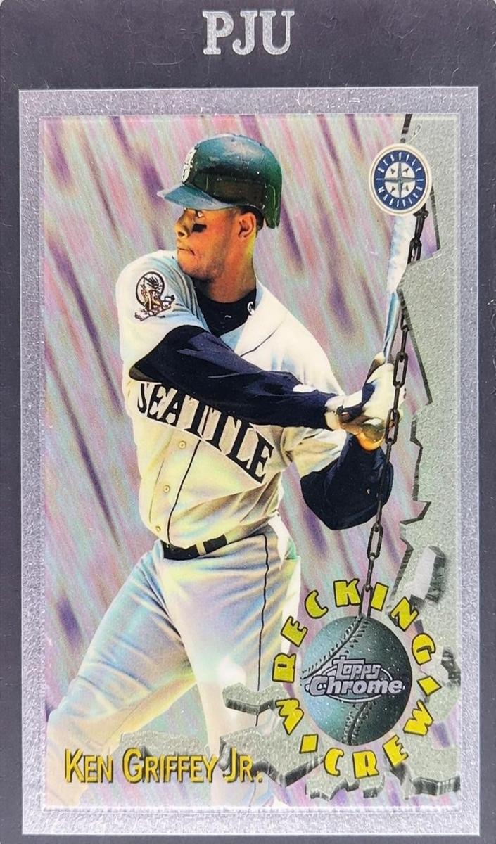 1996 Topps Chrome Baseball Ken Griffey Jr. #WC9