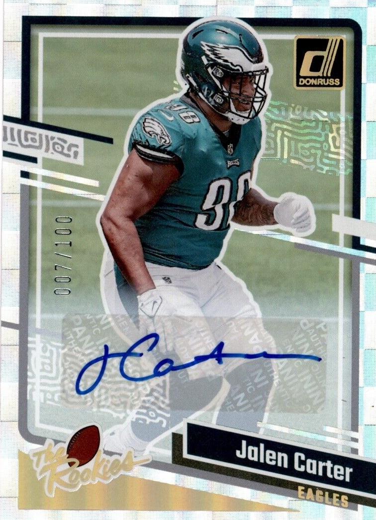 2023 Panini Donruss Football Jalen Carter #5