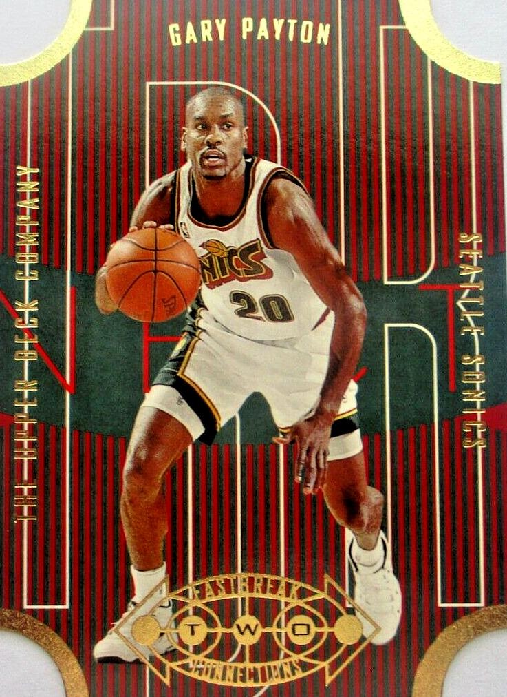 1996 Upper Deck Basketball Gary Payton #FB20 PSA 9