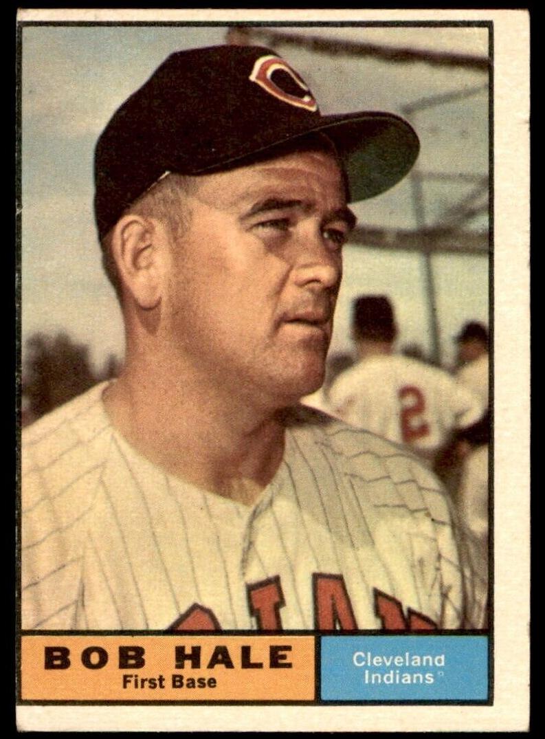 1961 Topps Baseball Bob Hale #532 PSA 8