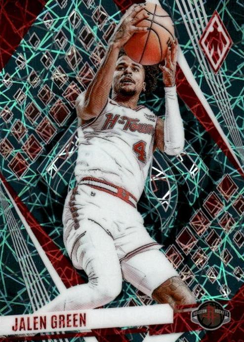2023 Panini Phoenix Basketball Teal Lazer Jalen Green #58