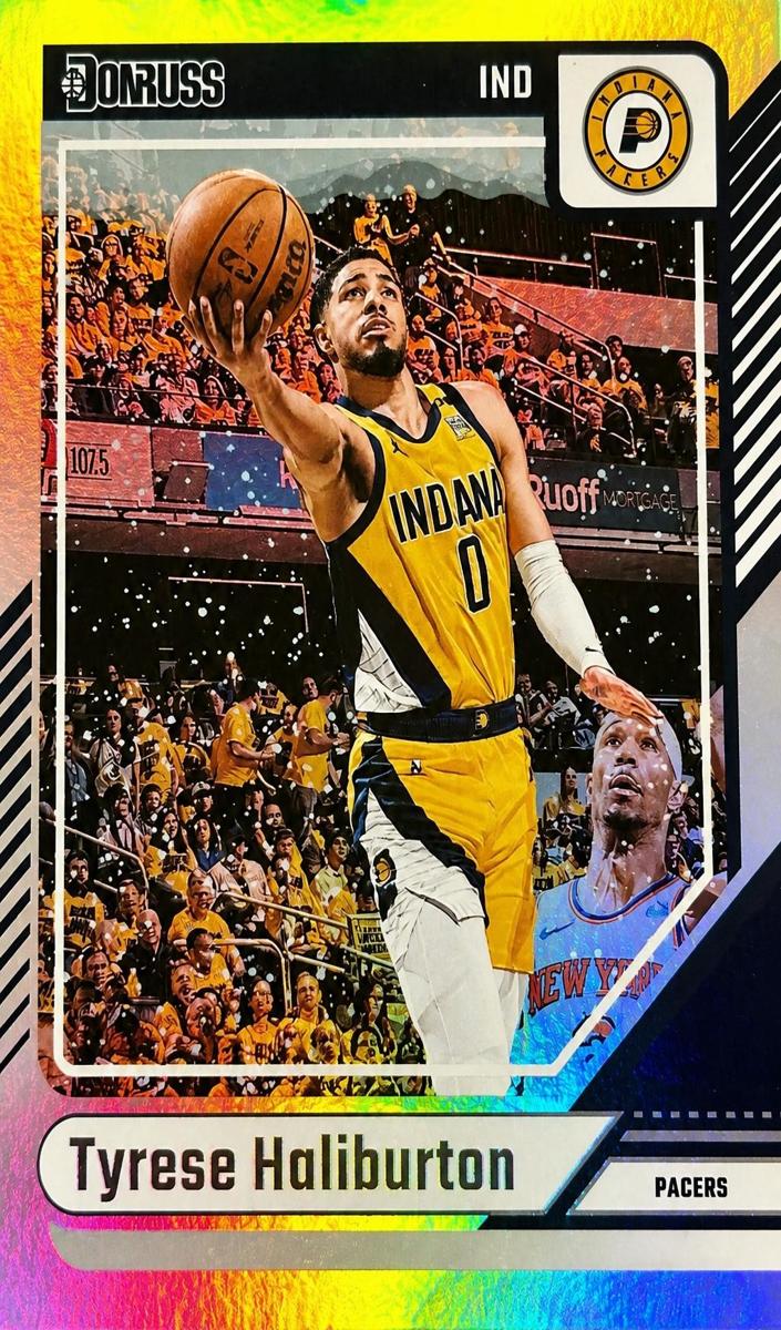 2024 Panini Donruss Basketball Press Proof Silver Tyrese Haliburton #191