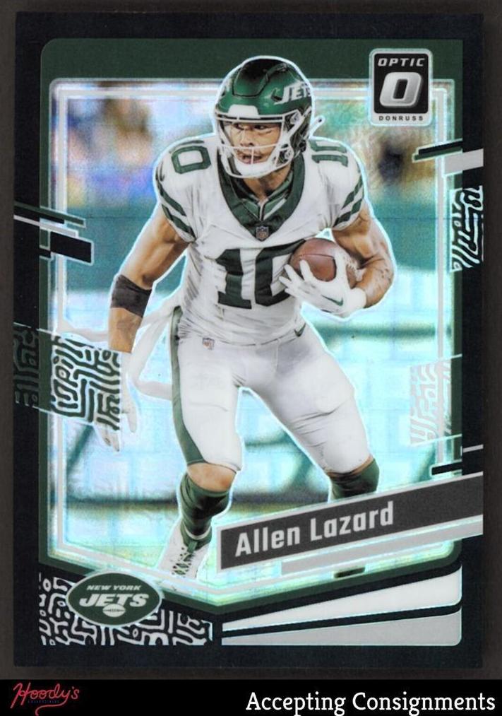 2023 Donruss Optic Football Black Pandora Allen Lazard #150