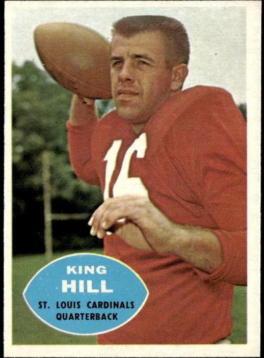 1960 Topps Football King Hill #103 PSA 8