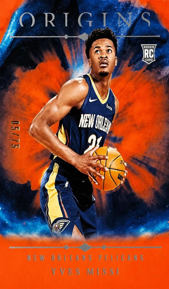 2024 Panini Origins Basketball Orange Yves Missi #72