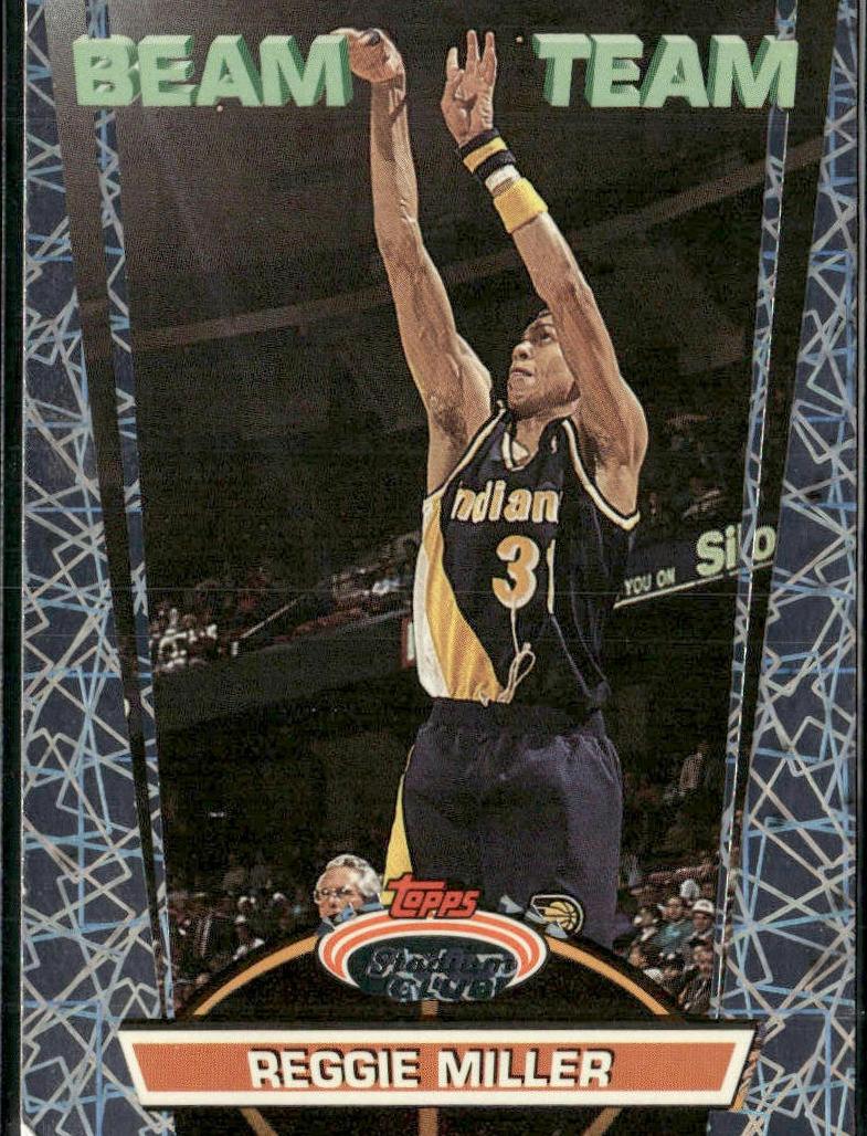 1992 Topps Stadium Club Basketball Members Only Reggie Miller #7