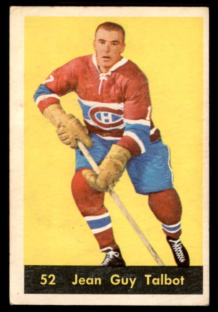 1960 Parkhurst Hockey Jean-Guy Talbot #52