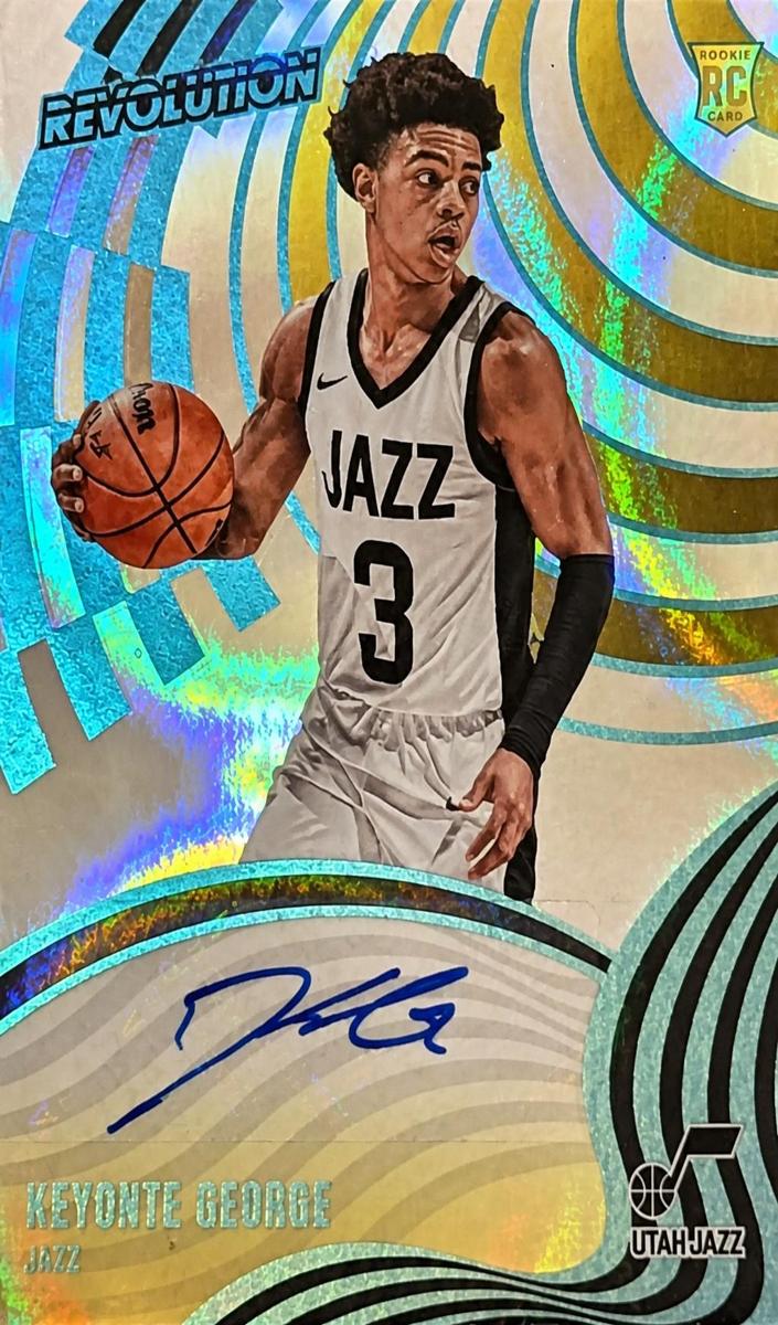 2023 Panini Revolution Basketball Infinite Keyonte George #RA-KGJ PSA 8.5