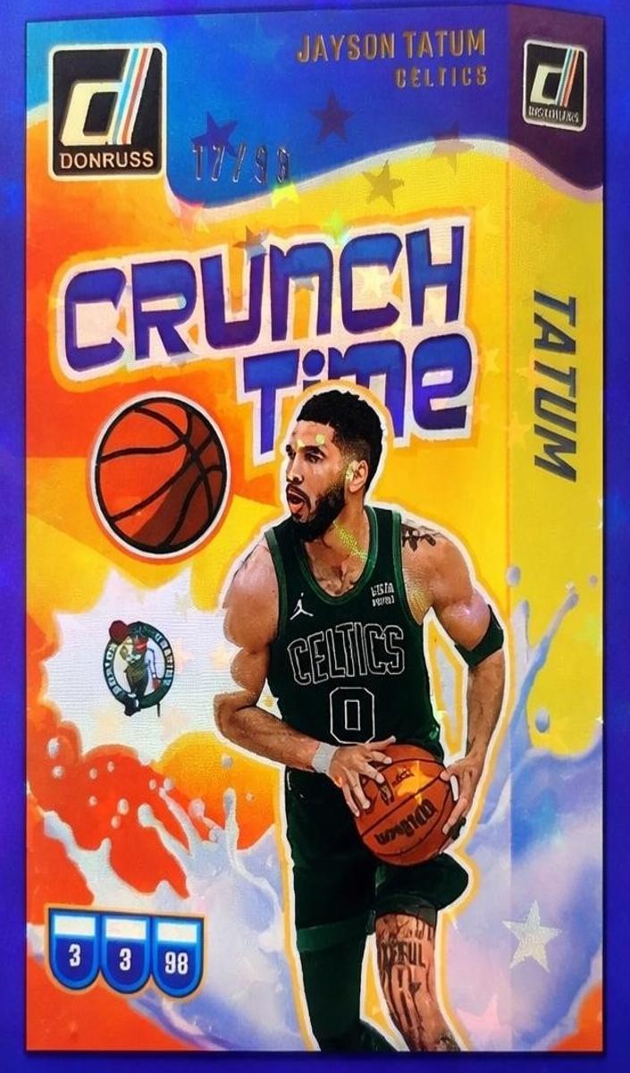 2024 Panini Donruss Basketball International Blue Stars Jayson Tatum #3