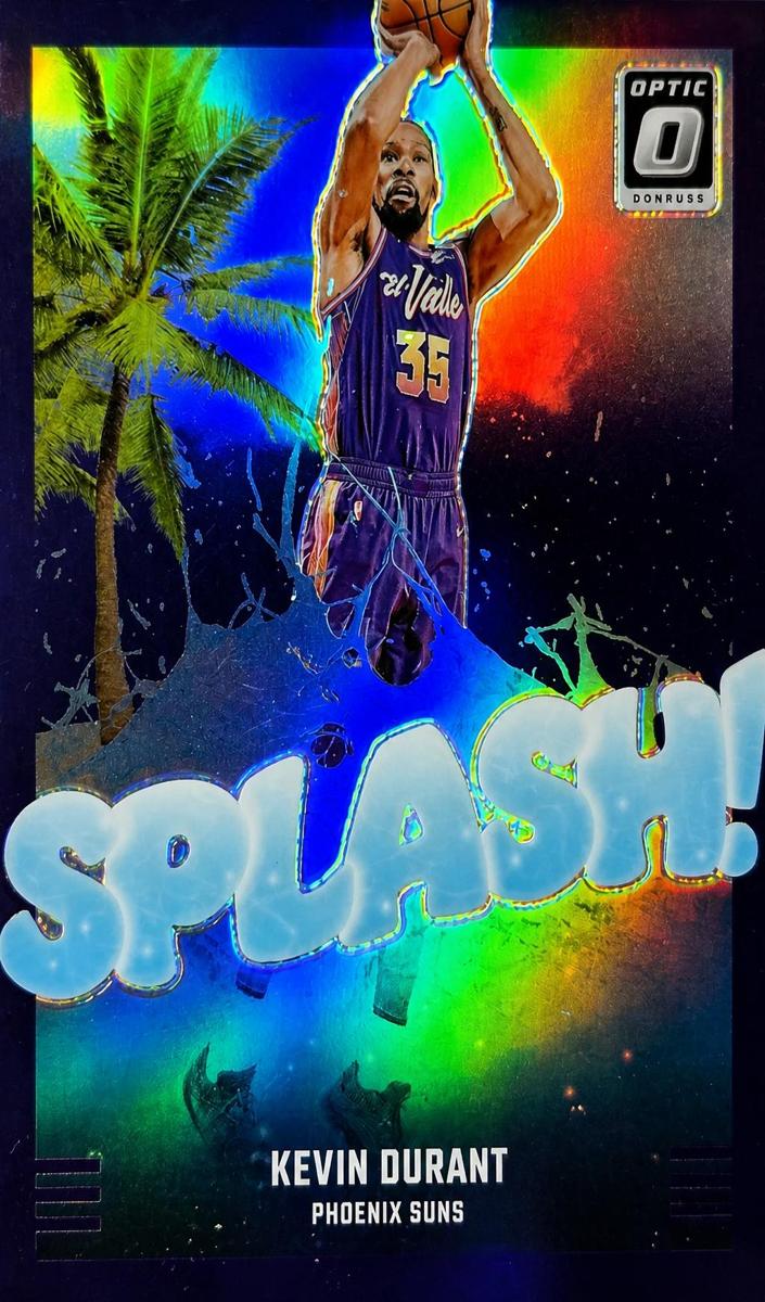 2024 Donruss Optic Basketball Holo Kevin Durant #10 PSA 8