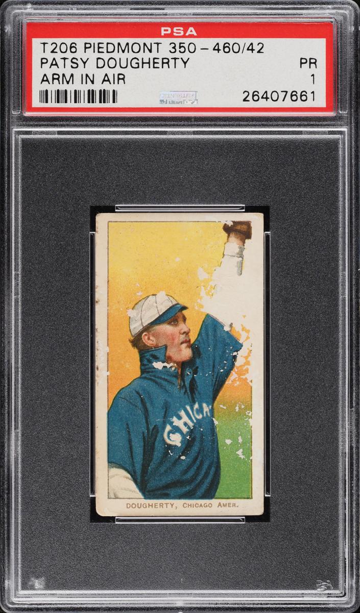 1909-11 T206 Baseball Arm In Air Patsy Dougherty #NNO PSA 1.5