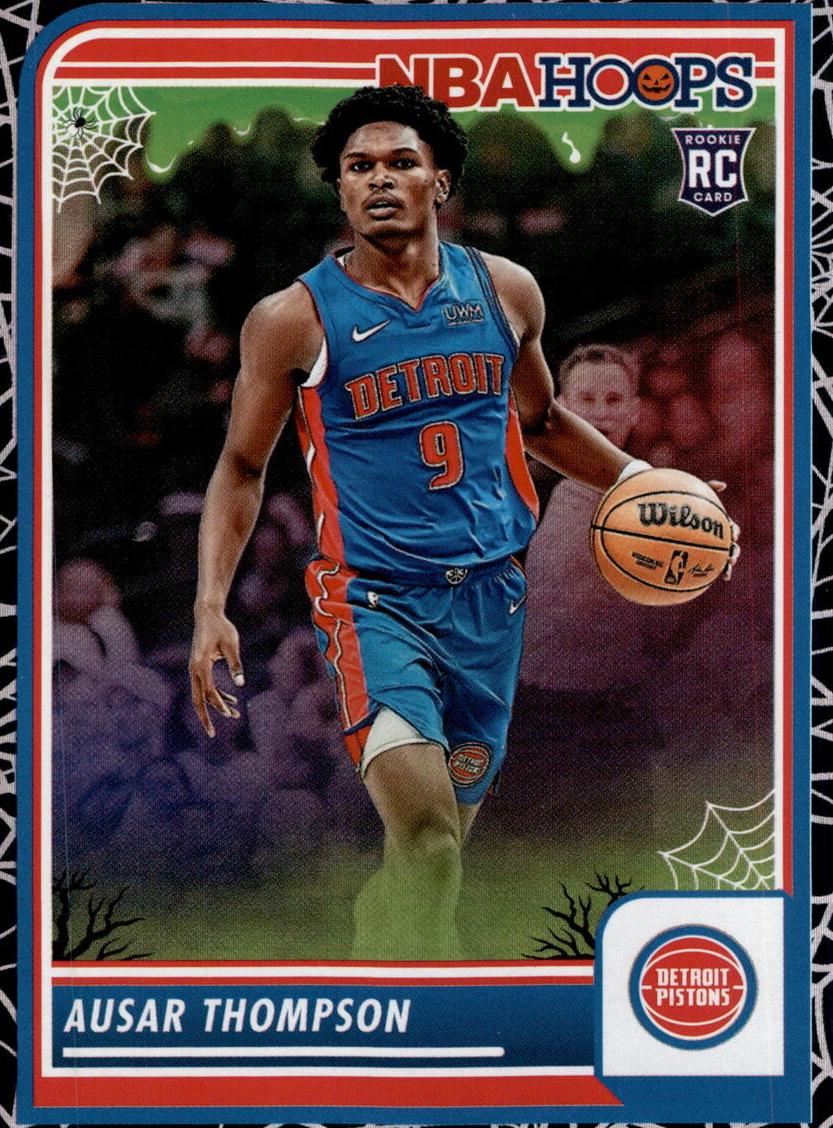 2023 Panini Haunted Hoops Basketball Holo Webs Ausar Thompson #100
