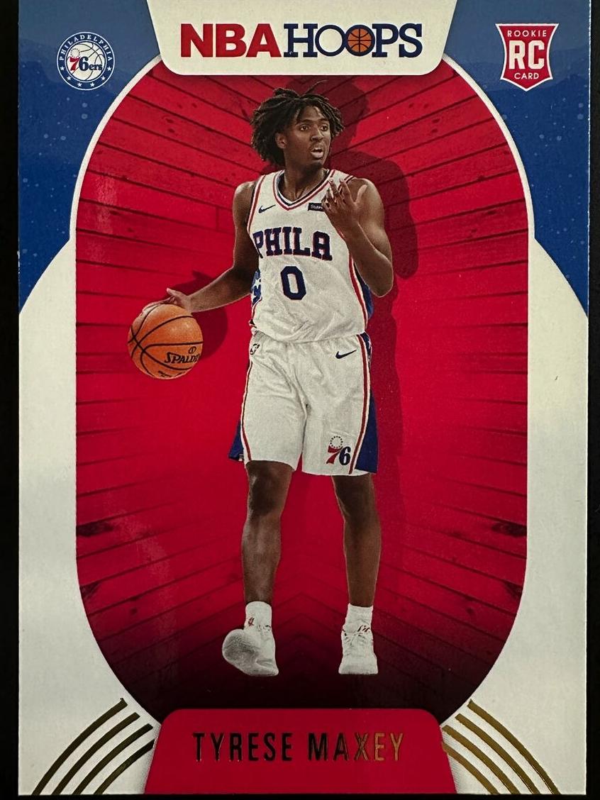 2020 Panini Hoops Basketball Winter Tyrese Maxey #207 PSA 10
