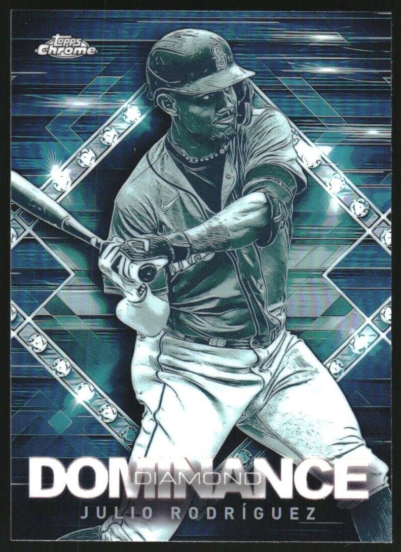 2023 Topps Chrome Update Baseball Julio Rodriguez #DD-2 PSA 10
