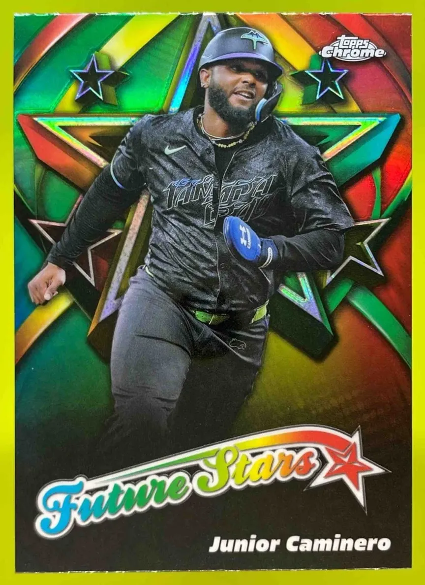 2025 Topps Chrome Baseball Junior Caminero #FS-18 PSA 10