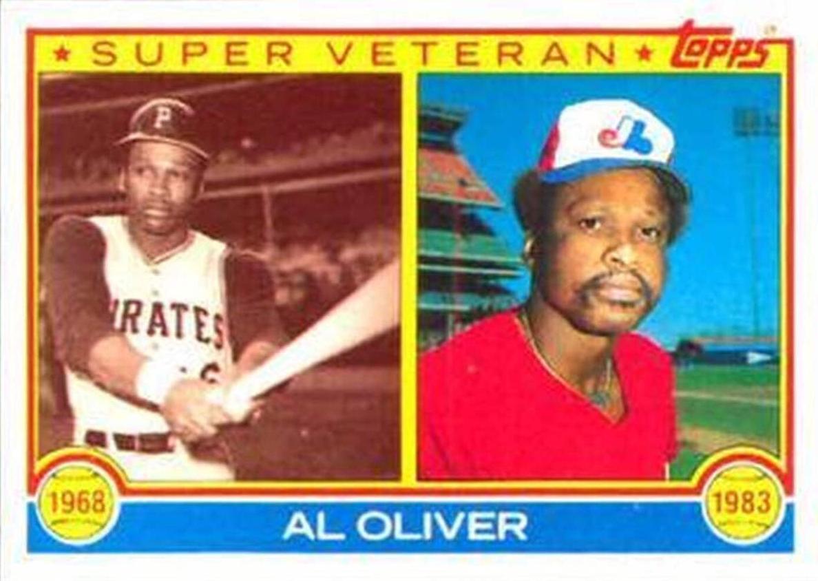 1983 Topps Baseball Al Oliver #421 PSA 10