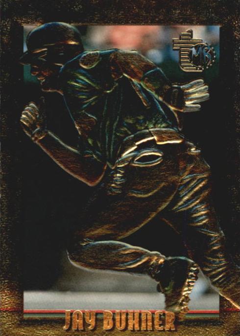 1995 Topps Embossed Baseball Golden Idols Jay Buhner #65