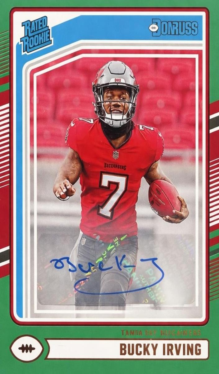 2024 Panini Donruss Football Bucky Irving #301 SGC 9.5