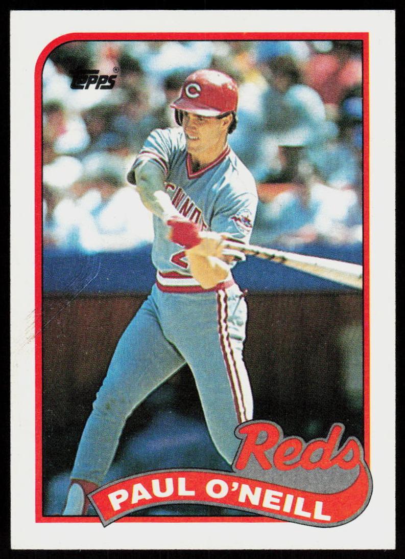 1989 Topps Baseball Paul O'Neill #604 PSA 10