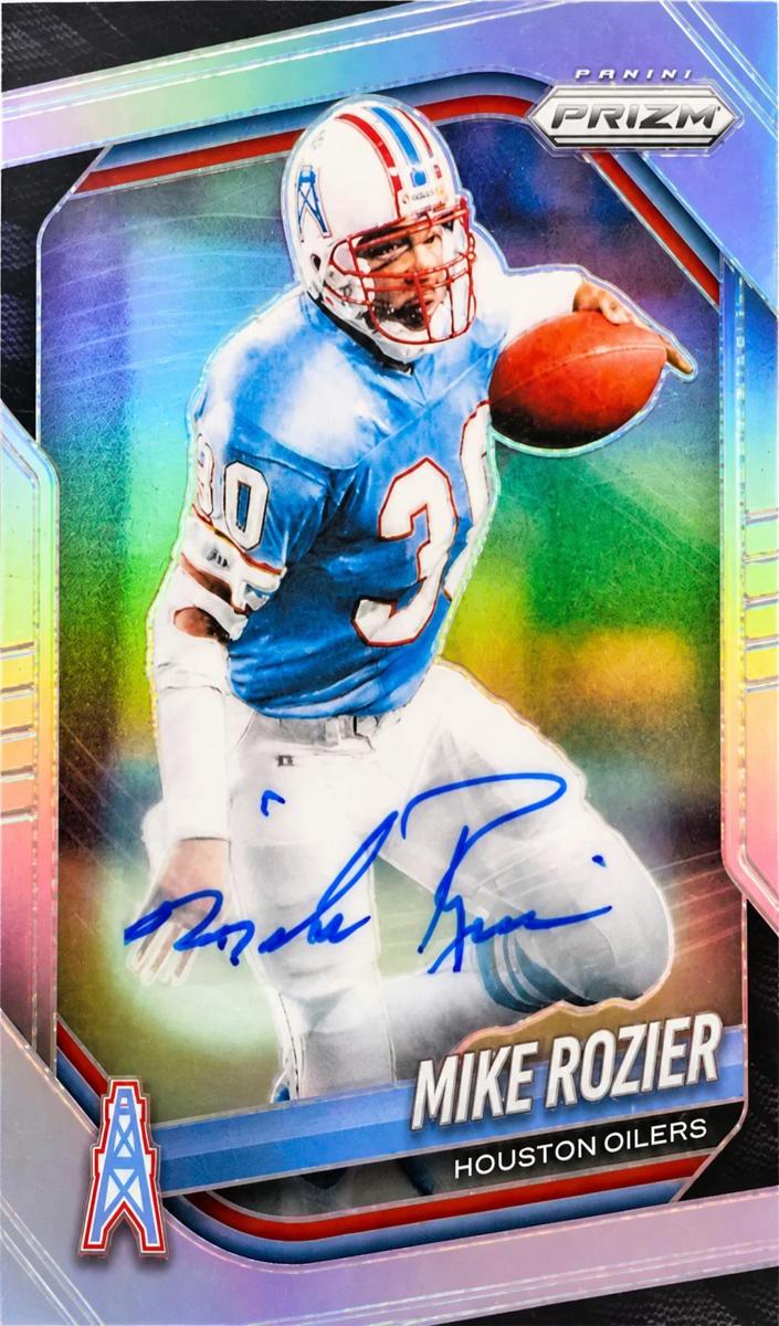 2025 Panini Prizm Football Silver Mike Rozier #248 PSA 10