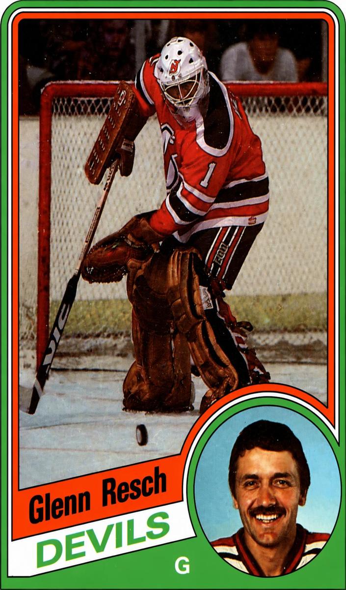 1984 Topps Hockey Glenn Resch #89 PSA 10