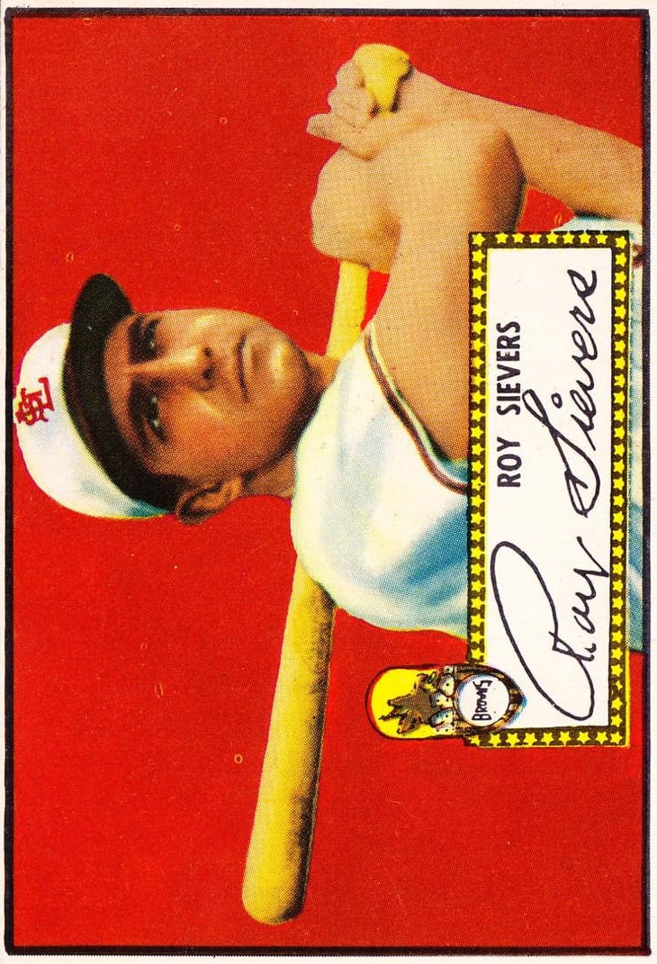 1952 Topps Baseball Roy Sievers #64 PSA 5.5
