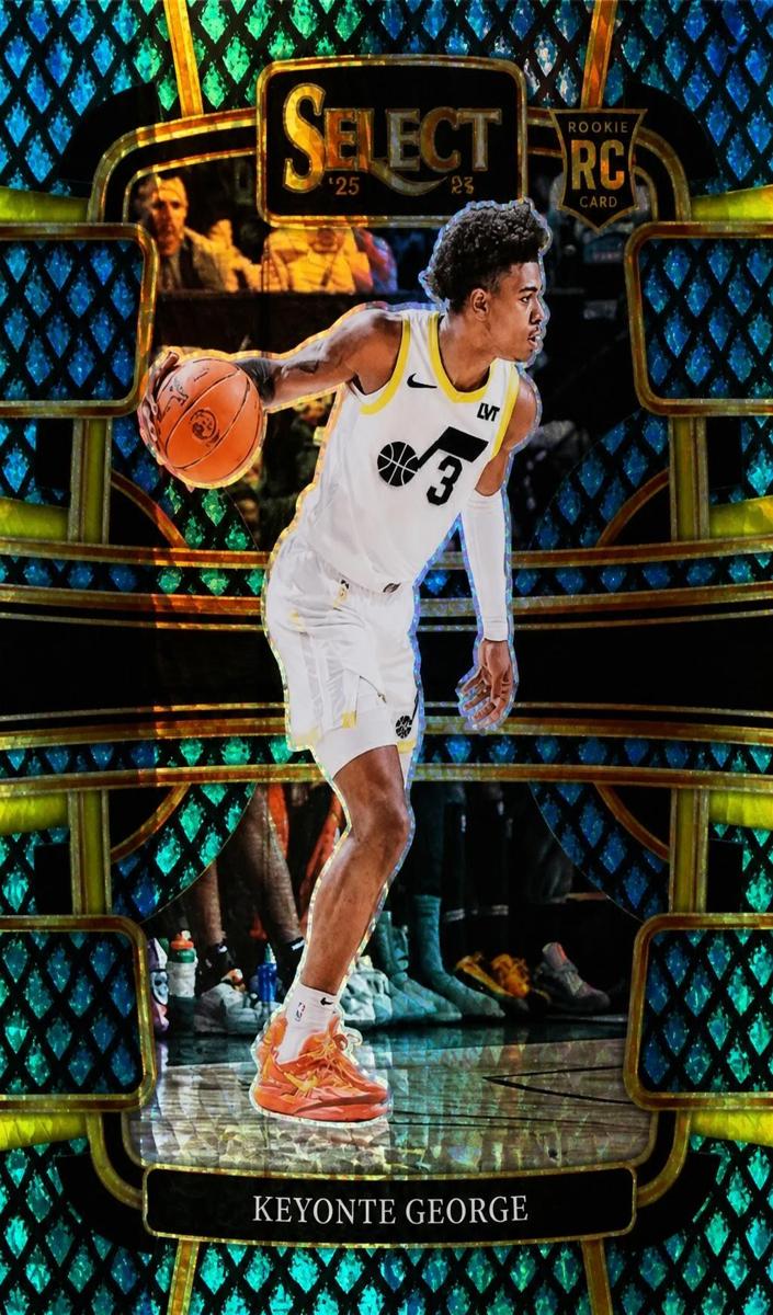 2023 Panini Select Basketball Dragon Scale Keyonte George #75