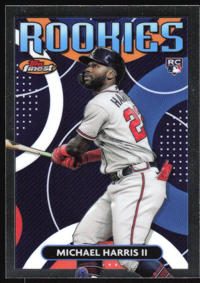 2023 Topps Finest Baseball Michael Harris II #FRD-5 PSA 9